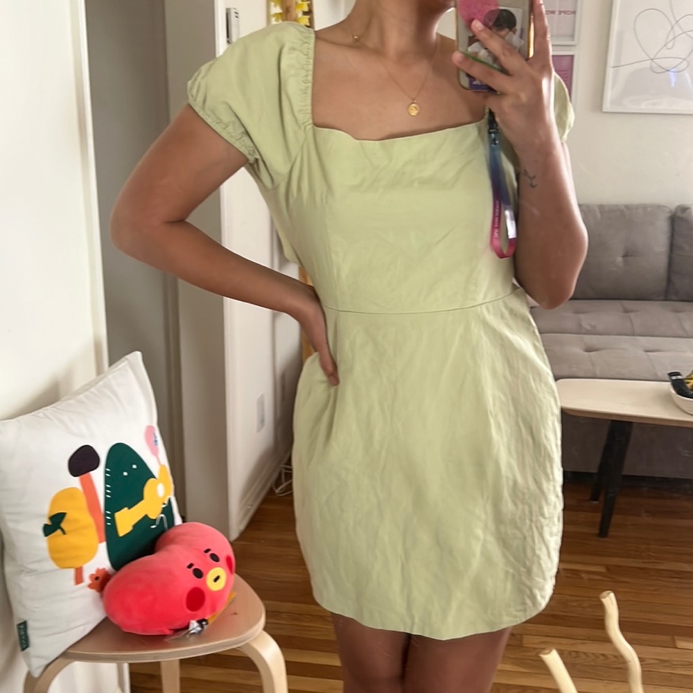 Kendall & Kylie Green Mini Dress - Picture 5 of 6